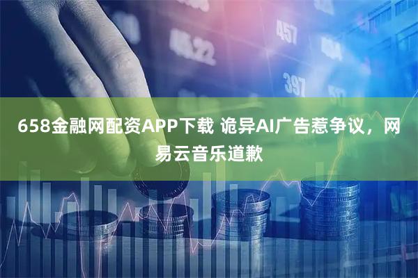 658金融网配资APP下载 诡异AI广告惹争议,网易云音乐道歉