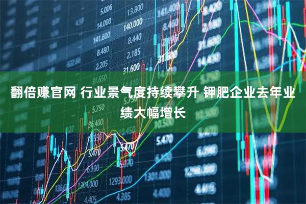 翻倍赚官网 行业景气度持续攀升 钾肥企业去年业绩大幅增长