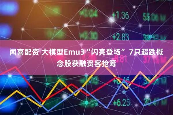 闻喜配资 大模型Emu3“闪亮登场” 7只超跌概念股获融资客抢筹
